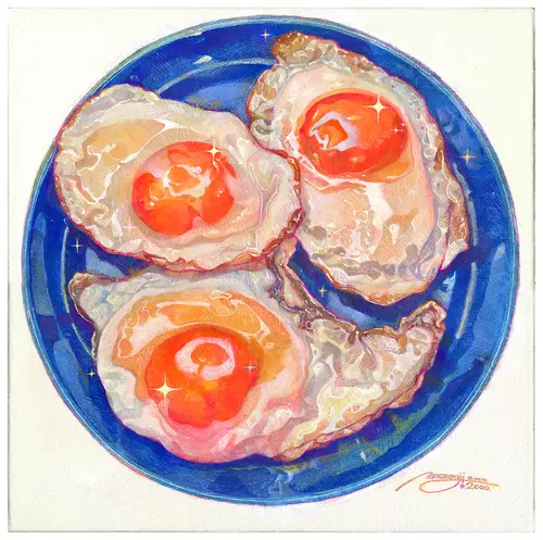 Fried Eggs 目玉焼き, Maomomiji