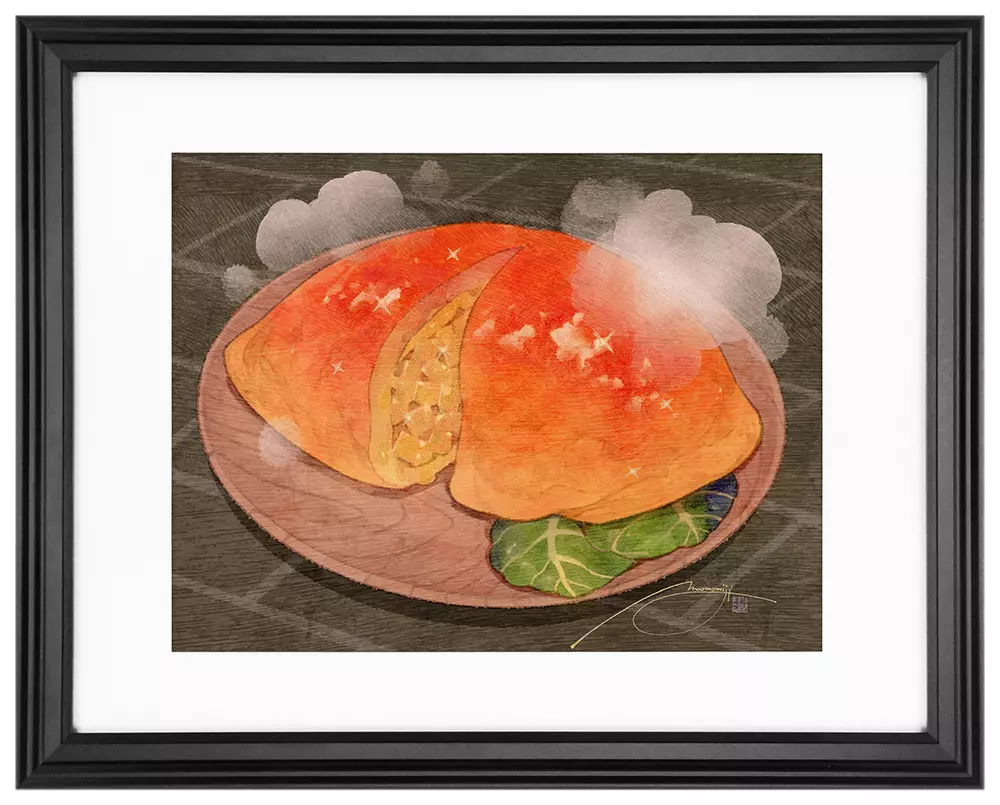 Mandrake and Basilisk Omelette  マンドレイクとバジリスクのオムレツ, Maomomiji