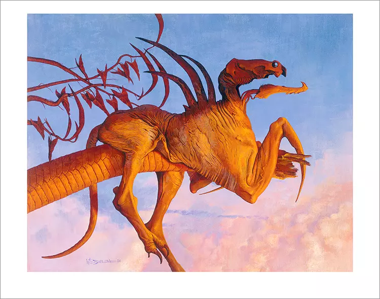 The Daggerwrist [PRINT], Wayne Barlowe