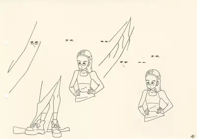 Drawing 10 - UNFRAMED, Rebecca Sugar & Alex Myung