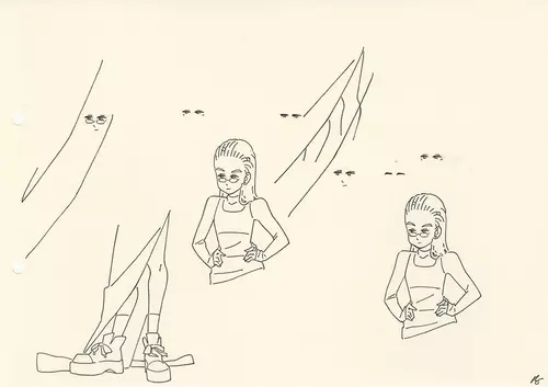 Drawing 10 - UNFRAMED, Rebecca Sugar & Alex Myung