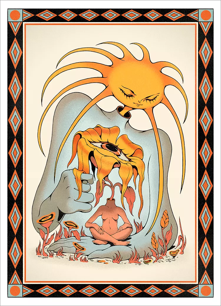 A Flower Taught By Light [PRINT], Iain Macarthur