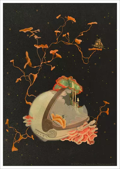 Space and Dust [PRINT], Nan Lawson