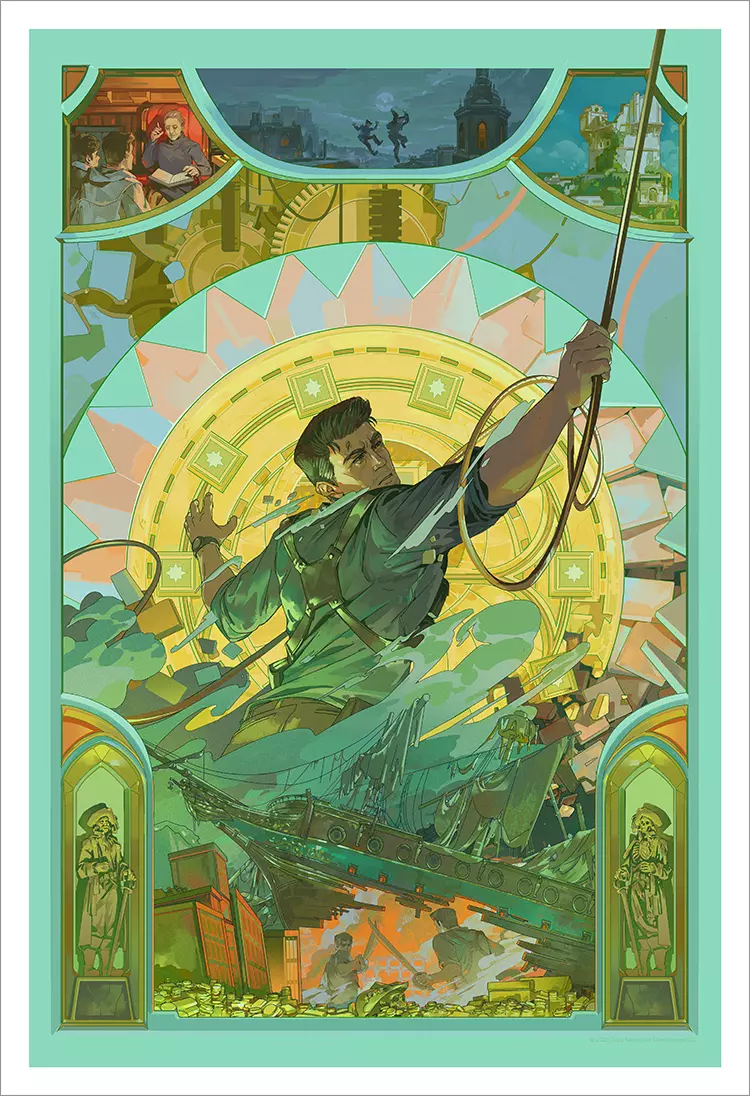 Wheel of Fortune [PRINT], Arthur Tang | 古白