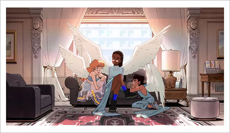Lonely Magic Angels [PRINT], Rebecca Sugar