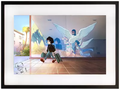 Burbank Apartment, Rebecca Sugar, Alex Myung & Charles Hilton