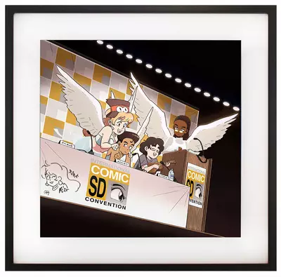 Hall H, Rebecca Sugar, Alex Myung & Charles Hilton