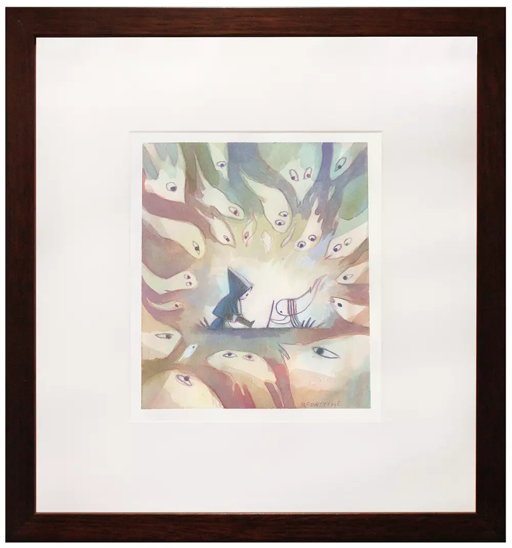 Aggie and the Ghost: All the Ghosts (Study), Matthew Forsythe