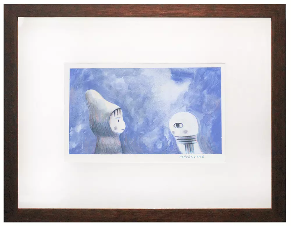 Aggie and the Ghost: Are You Wearing My Scarf? (Study), Matthew Forsythe