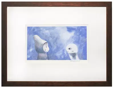 Aggie and the Ghost: Are You Wearing My Scarf? (Study), Matthew Forsythe