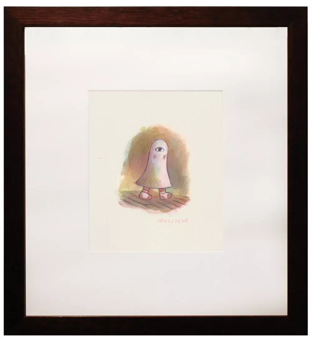 Aggie and the Ghost: No More Stealing My Socks (Study), Matthew Forsythe