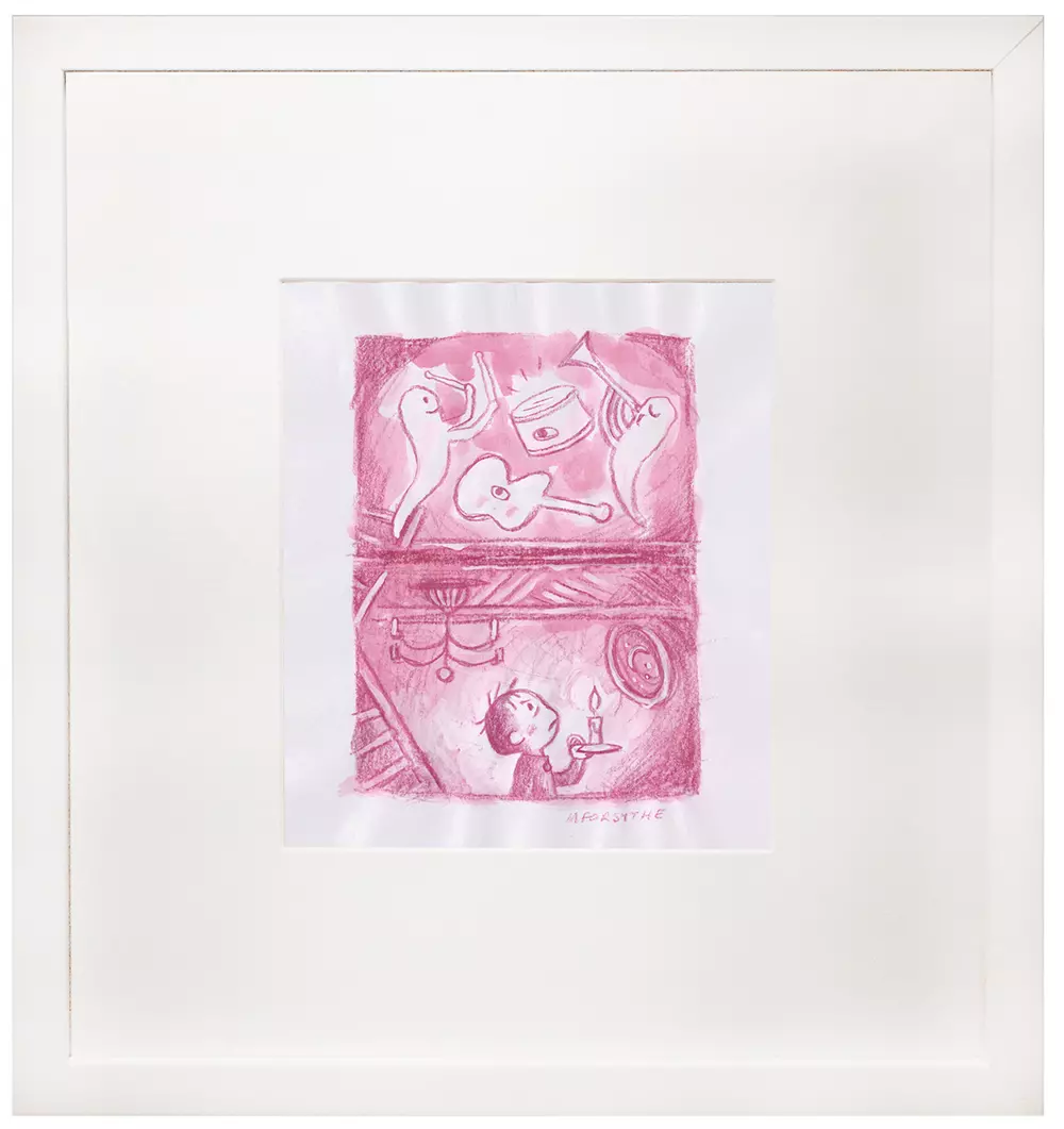 Aggie and the Ghost: He Broke Every Single Rule Pt II (Sketches), Matthew Forsythe