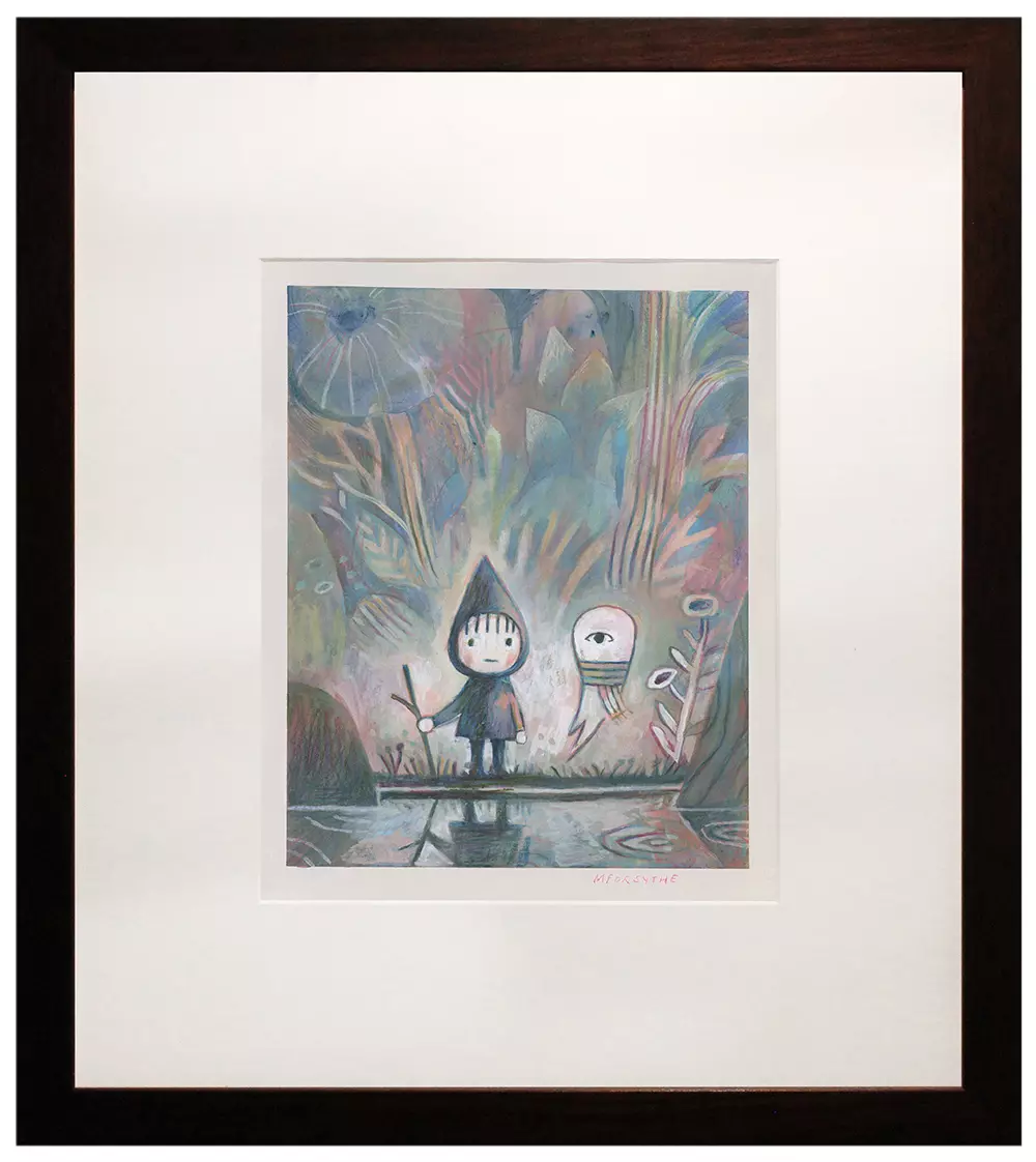 Aggie and the Ghost: Cover Concept 2, Matthew Forsythe