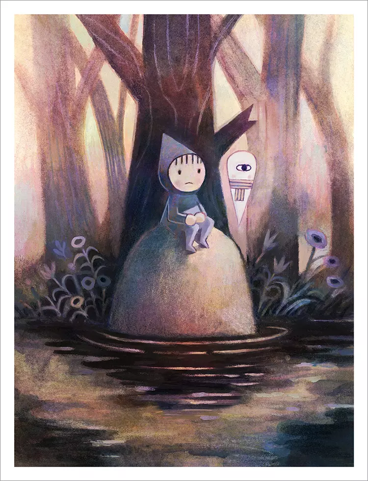 Aggie and the Ghost - But She Wasn't [PRINT], Matthew Forsythe