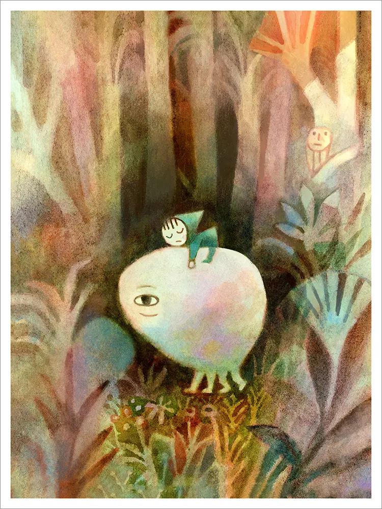 Aggie and the Ghost - Let's Go Home [PRINT], Matthew Forsythe