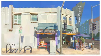 Met Her at a Bar [PRINT], Lynn Chen