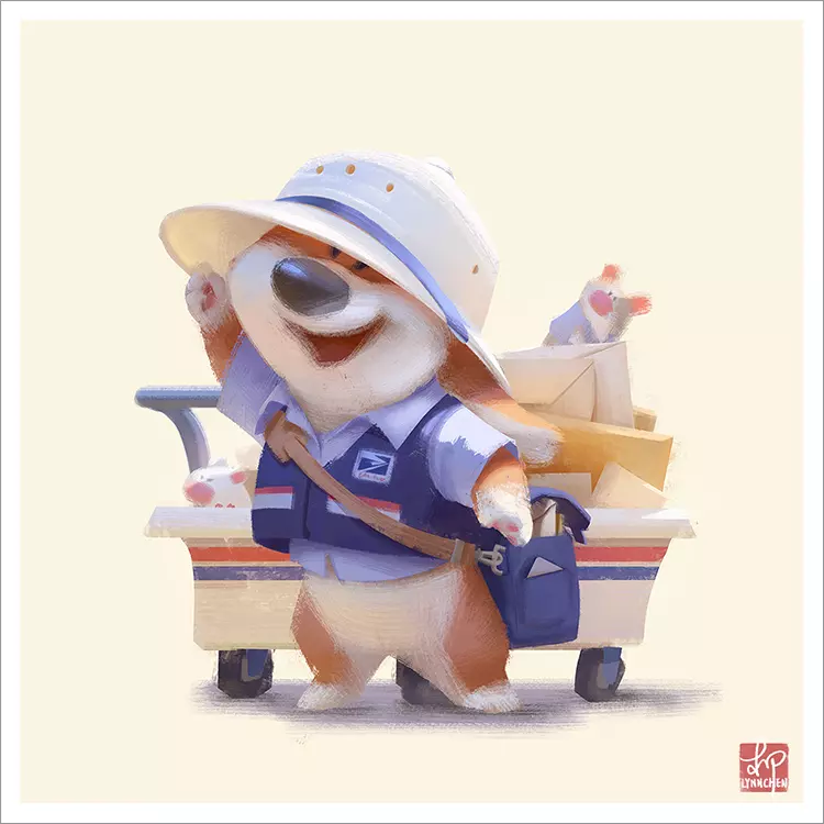 Summer Job [PRINT], Lynn Chen