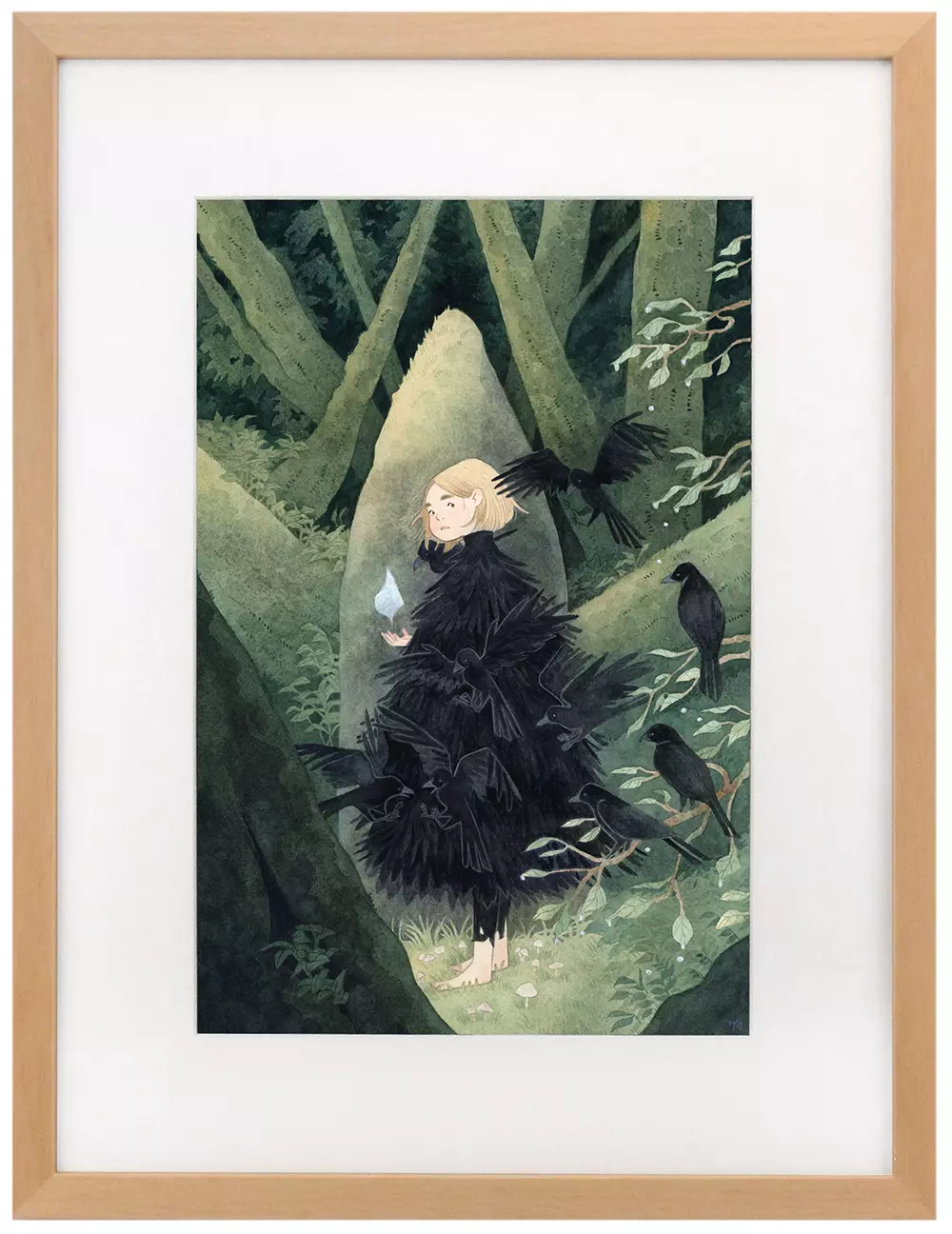 Gone to the Birds - painting, Vanessa Gillings