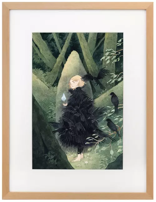 Gone to the Birds - painting, Vanessa Gillings