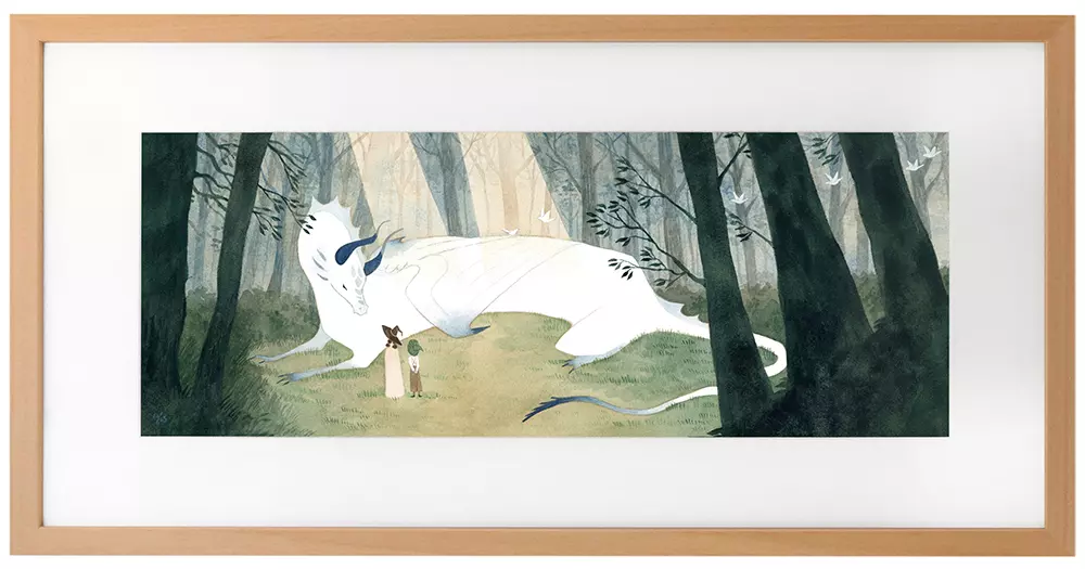 The Forest Guardian - painting, Vanessa Gillings