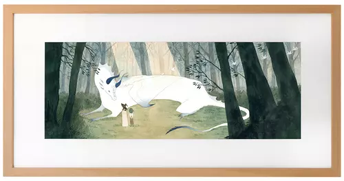 The Forest Guardian - painting, Vanessa Gillings