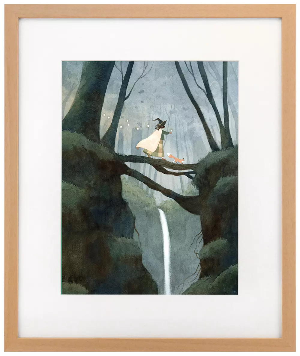 Evening Journey - painting, Vanessa Gillings