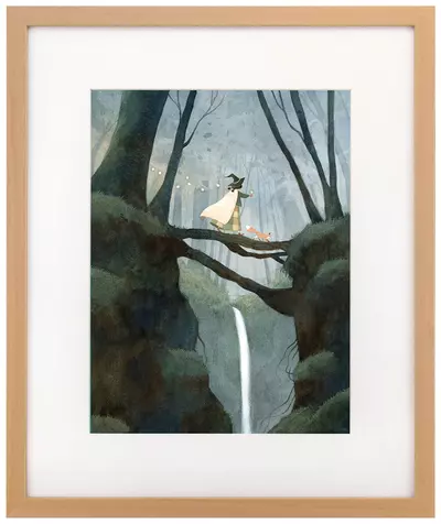 Evening Journey - painting, Vanessa Gillings