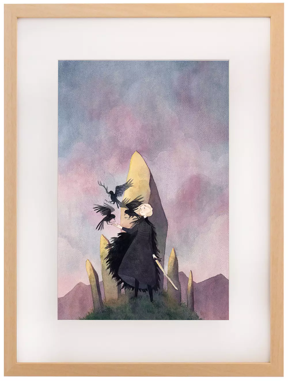 Homeward - painting, Vanessa Gillings