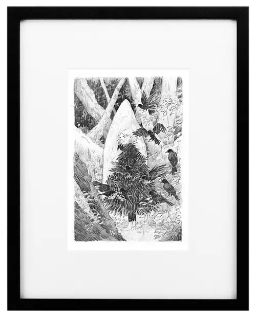 Gone to the Birds - sketch, Vanessa Gillings