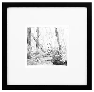 Procession - sketch, Vanessa Gillings