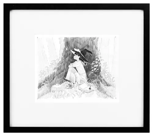 Waiting for Inspiration - sketch, Vanessa Gillings