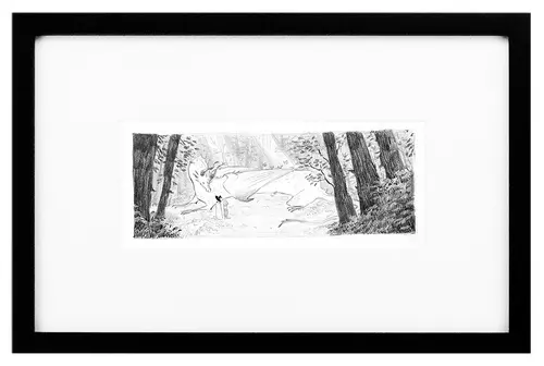 The Forest Guardian - sketch, Vanessa Gillings