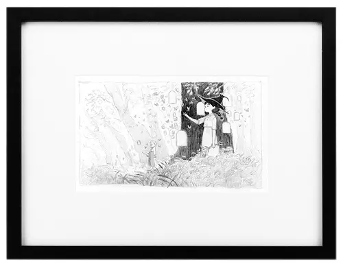 Twilight Lands - sketch, Vanessa Gillings