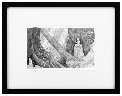 Spirit Serenade - sketch, Vanessa Gillings