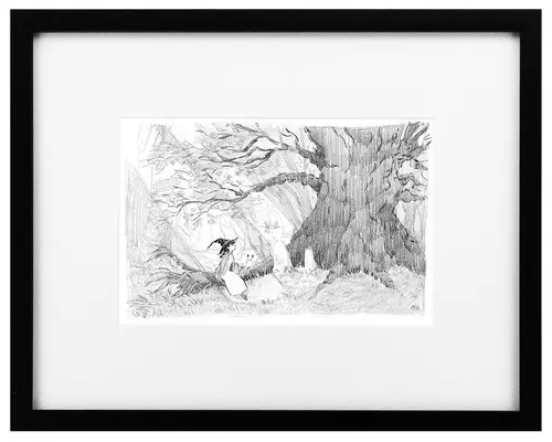 Quiet - sketch, Vanessa Gillings