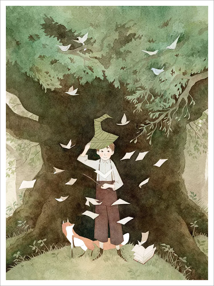 Making Friends [PRINT], Vanessa Gillings