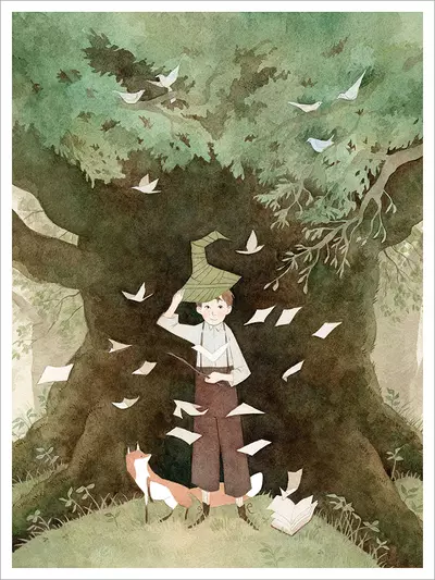 Making Friends [PRINT], Vanessa Gillings