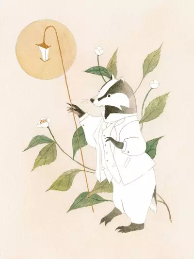 Badger - Unframed, Vanessa Gillings