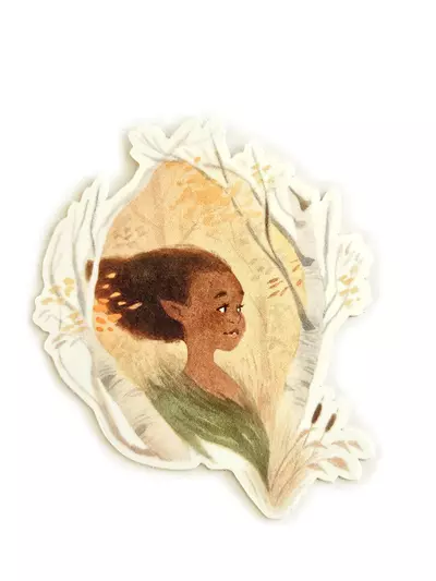 Autumn Fairy - Vanessa Gillings x Nucleus Diecut Sticker, Vanessa Gillings