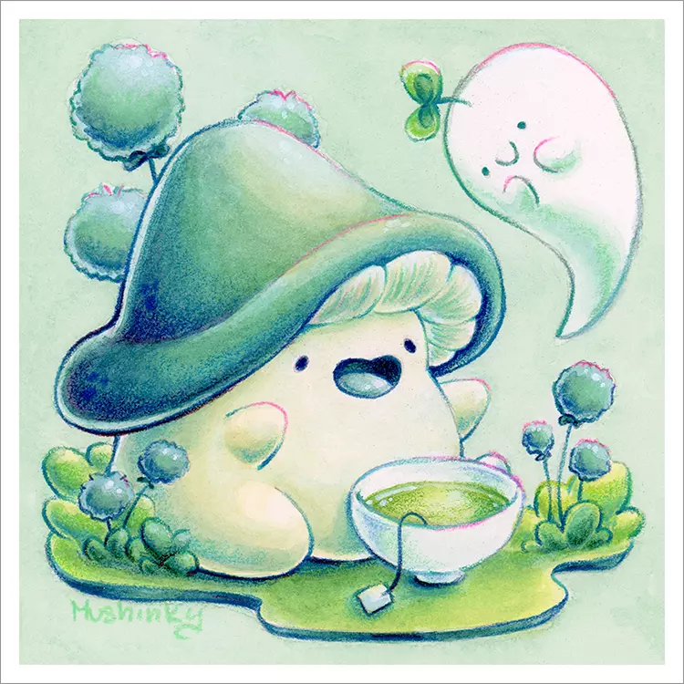 Tea Spectrum [PRINT], Mushinky