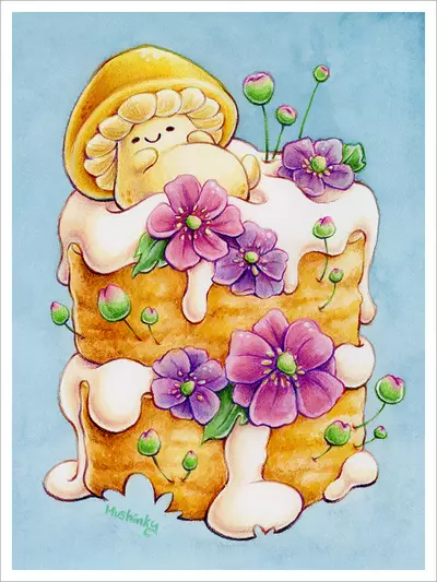 Fluffy Dreams [PRINT], Mushinky