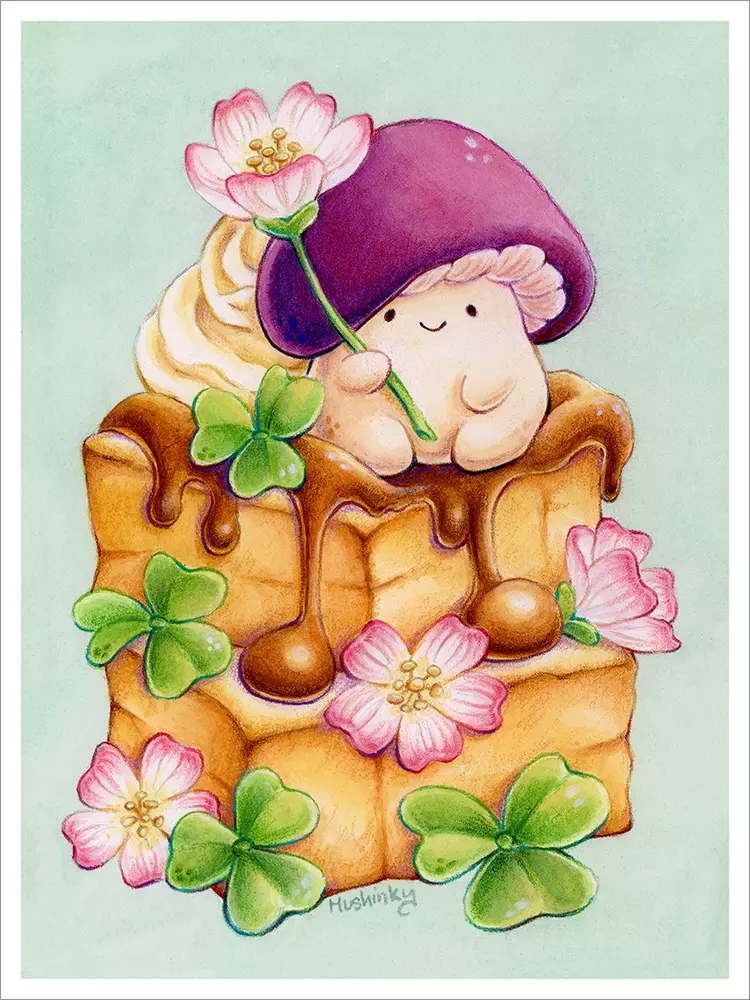 Toasty Florals [PRINT], Mushinky