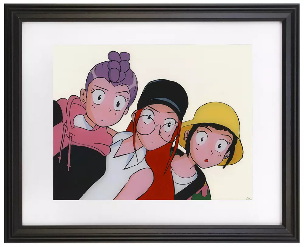 Glass Painting 1, Charles Hilton