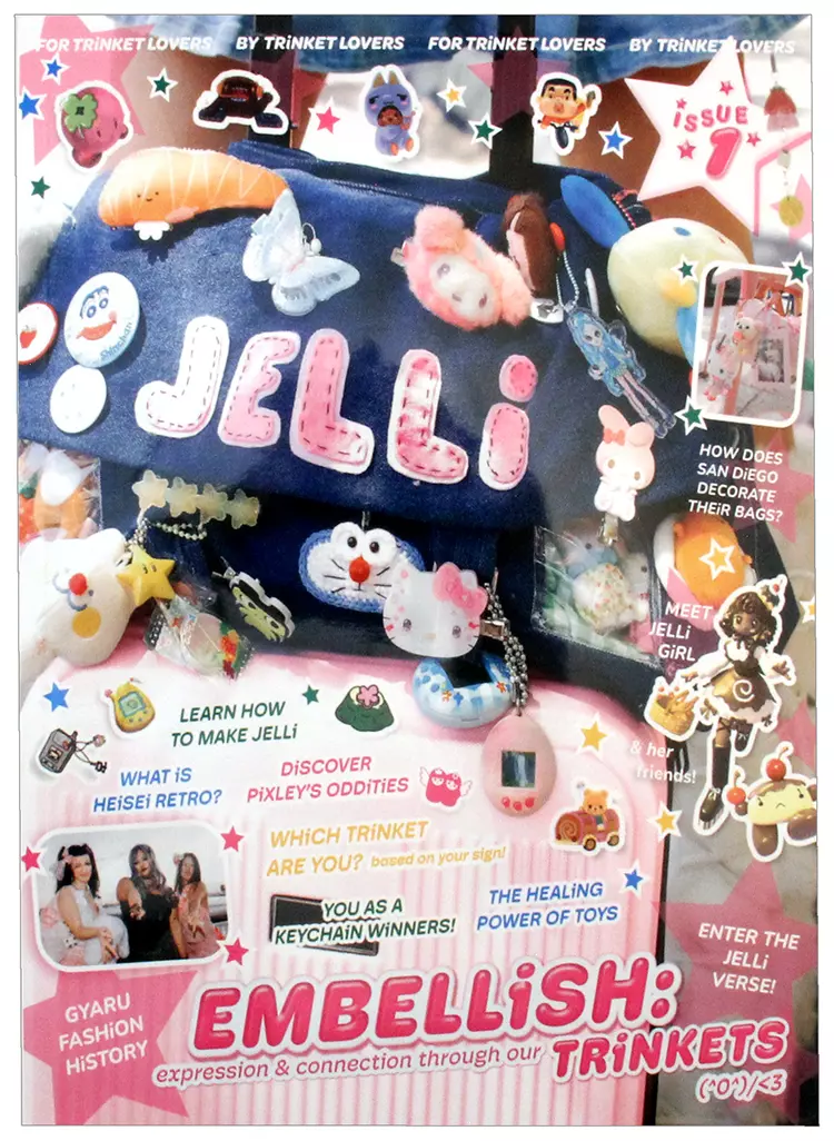 JELLi Magazine Vol 1 EMBELLISH TRINKETS, Dion Celebrado