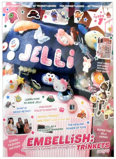 JELLi Magazine Vol 1 EMBELLISH TRINKETS, Dion Celebrado