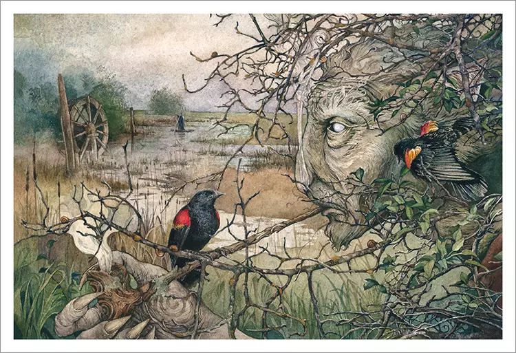 Aesop and Charon [PRINT], Lily Seika Jones