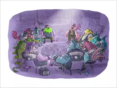 Invisibles Support Group [PRINT], David Soren