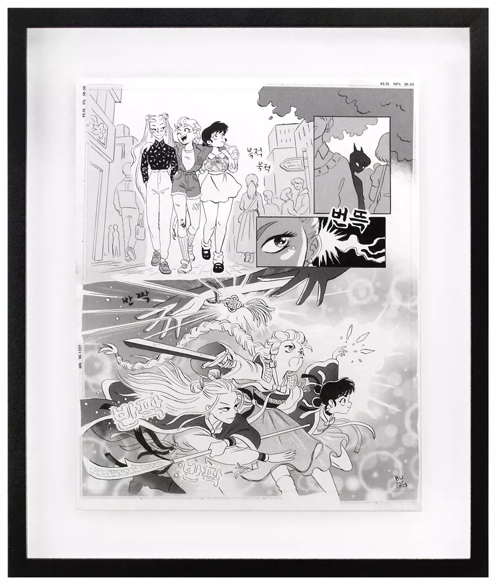 Manhwa Magical Girls, Bridget  Underwood 