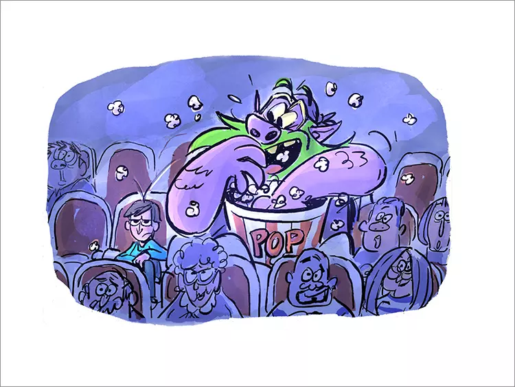 Popcorn [PRINT], David Soren