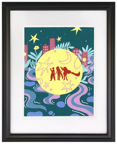 The Moon, jessiewsart